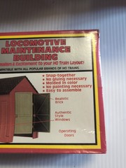 vintage AHM (Associated Hobby Manufacturers) “Locomotive Maintenance Building”