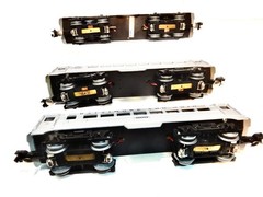 K-line Baltimore & Ohio RDC powered unit and two dummies 027 wth boxes-Runs nice