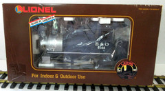 G SCALE LIONEL 8-85108 B & O 0-4-0T STEAM ENGINE NEW