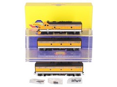 Athearn G3252 HO Scale D.&R.G.W. “Rio Grande Zephyr” F-9 ABB Diesel Set LN/Box