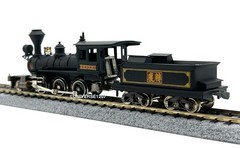 HO KTM H.K. Porter JGR 7100 2-6-0 Steam Locomotive RTR H0 Vintage Brass Model