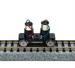 N/HOn30/HOe/009 TGW 9 mm Gauge Wagon Power Drive Chassis w/Frames 20mm/5.6mm H0e