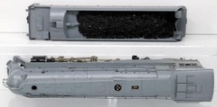 Westside New York Central 5453 O Scale Brass Dreyfus Steam Locomotive and Tender