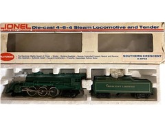 Lionel Southern Crescent 4-6-4 Steam Engine Tender Tested Runs In Box No 6-8702