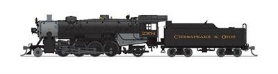 Broadway Limited Imports N 3986 USRA Light Mikado, Chesapeake and Ohio #2354