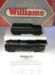 Williams S2-100 S-2 Turbine 6-8-6 w/ Lionel 2046W-50 Tender, Needs Motor, TLC