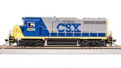 BWY. LTD. HO EMD GP30 DC/DCC READY STEALTH NON SOUND CSX [GP30M] #4224 PN 9568