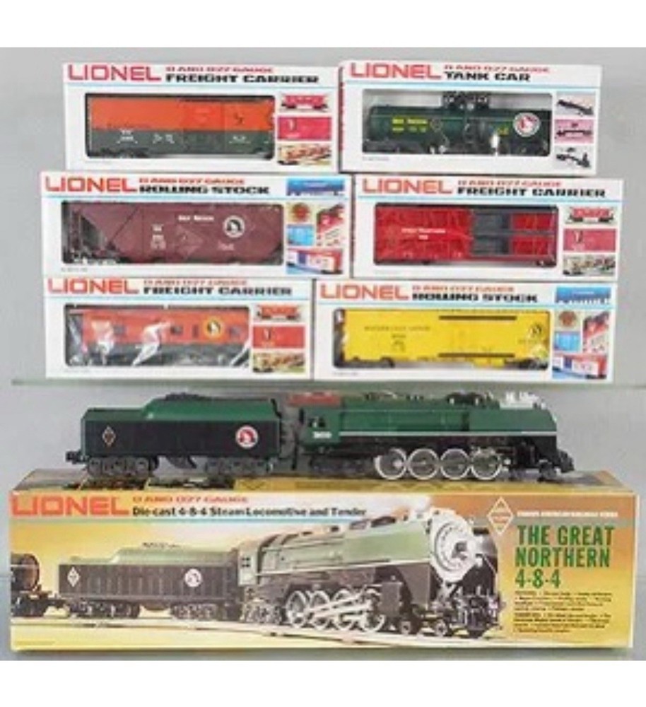 LIONEL GREAT NORTHERN FARR #3 SET W/ 4-8-4 STEAM ENGINE BERKSHIRE 6-3100 O GAUGE