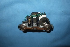 American Flyer #740 Handcar Motor/Chassis. Converted to DC. Runs well.