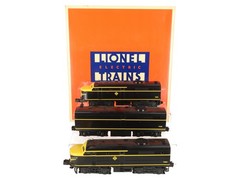 Lionel 6-11734 O Erie ALCO ABA Diesel Locomotive Set EX/Box