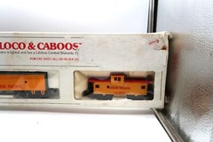 Bachmann HO Scale Loco & Caboose Combo Union Pacific 866 Untested