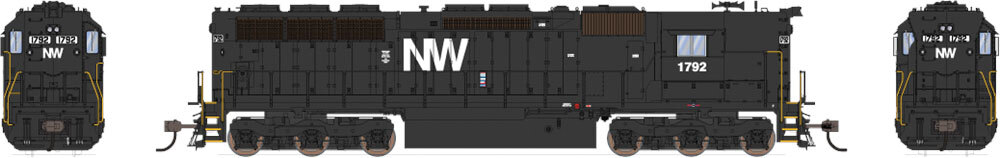 Broadway Limited 4288 HO Scale N&W EMD Sd45 #1803