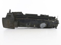 Lionel POSTWAR O 1664 Black Metal Steam Locomotive SHELL ONLY