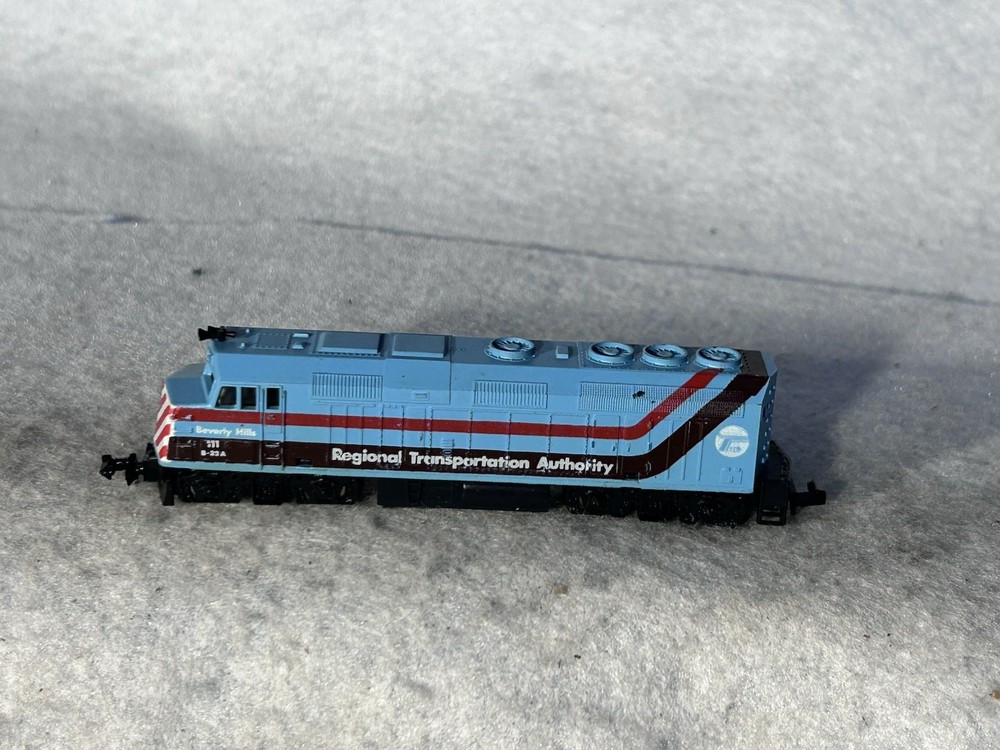 Rare Model Power F40-PH Beverly Hills Regional Transportation Authority N Gauge