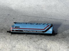 Rare Model Power F40-PH Beverly Hills Regional Transportation Authority N Gauge