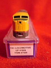 LIFE-LIKE (CUSTOM) #7430 FA-1 UNION PACIFIC (C NOTE) #1614 ‘NEW’ N-SCALE