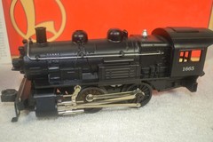 LIONEL 6-18054 STEAM SWITCHER # 1665, NEW YORK CENTRAL, DIE CAST, LN-BOXED