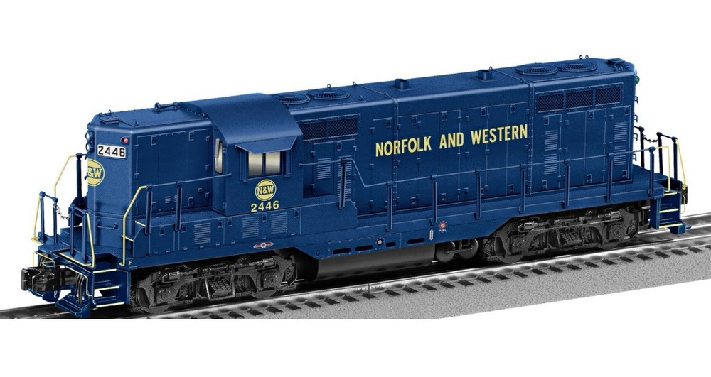 LIONEL LEGACY NORFOLK & WESTERN GP-7 DIESEL ENGINE 6-28592! O SCALE N&W GP7