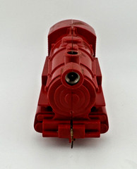 Vintage Schilling Toy Train Engine Locomotive Red Plastic 1940s USA