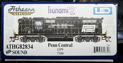 HO SCALE ATHEARN GENESIS EMD GP9 PENN CENTRAL PC #7500 DCC & SOUND G82834