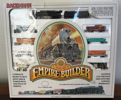 Bachmann Empire Builder train set. Open box – used. Item No. 24401