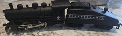Life-Like HO Pennsylvania Railroad 0-4-0 Steam Locomotive DC Analog Light Tender