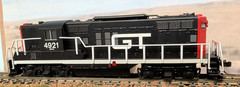 N Scale Grand Trunk #4921 EMD GP-9TT Atlas Silver DCC & Sound Ready
