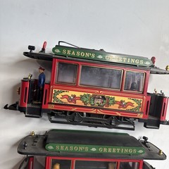 2036 LGB Christmas Trolley G scale Set One Powered Train