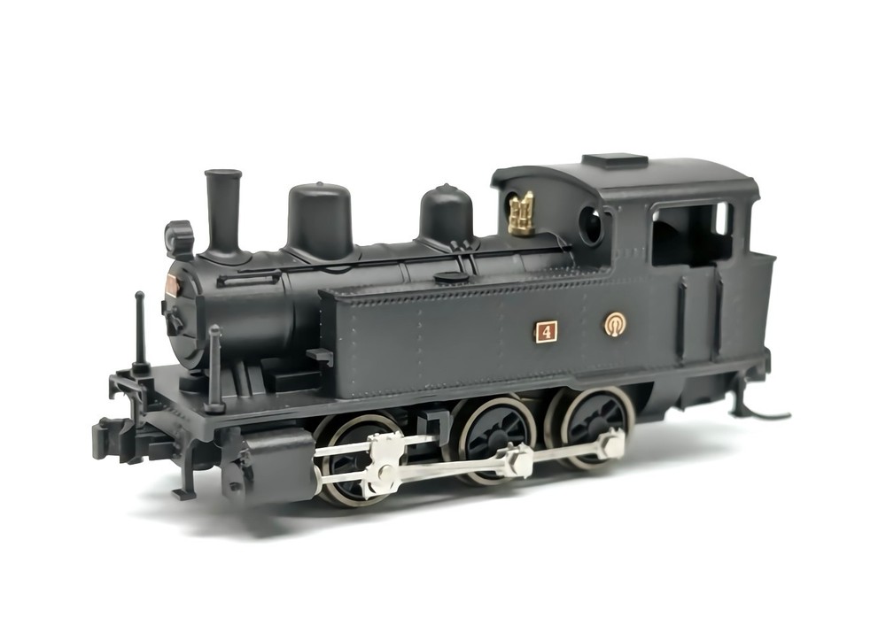 N Scale Toma Nippon Sharyo 35-Ton 0-6-0 Steam Locomotive Nansatsu #4 Kit Engine