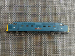 Vintage OO/HO scale Lima Italy Blue Class 55 Deltic Yeomanry Diesel Locomotive