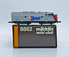 Z Scale Marklin 8862 “Amtrak” F7 Diesel Locomotive Original Box