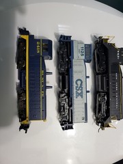 Ho Model Trains Mixed Lot. 14 Locomotives Some New And Some Gently Used.