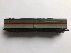 N Scale Con Cor Erie Lackawanna PB-1 Non Powered Locomotive