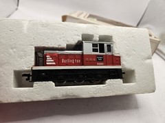 Bachmann HO 41-600-16 Diesel 0-6-0 Plymouth Switcher Loco 9280 Burlington Used