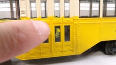 Williams Bachmann O Custom Painted Peter Witt Streetcar Baltimore JUNK PART READ