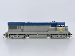 HO Scale Atlas 8660 Delaware & Hudson GE U23B Diesel Locomotive D&H (No #)