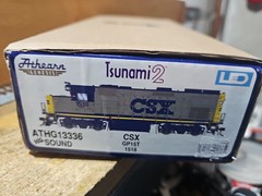 ATHEARN GENESIS ATHG 13336 CSX GP15T ROAD NUMBER 1518 TSUNAMI2 SOUND