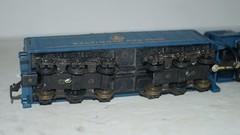 Vintage Tyco PACIFIC BALTIMORE & OHIO Royal Blue HO Steam Locomotive Tender 212