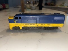 Lionel HO ALCO FA Locomotive CHESAPEAKE & OHIO 0564, As/is