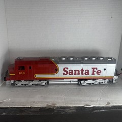 Williams O Gauge FP45 Santa Fe Diesel Locomotive #100 For Train Set Layout