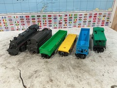 6-1183 Silver Star Lionel – Steam Engine SET – 4 freight cars 027