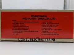 Lionel 6-18306 O Gauge Pennsylvania Multiple-Unit Commuter Cars #483/4574