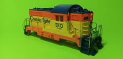 Chessie B & O NEW TRAIN ENGINE BODY BEEP SHELL O GAUGE MODEL RAILROAD LEGEND #2