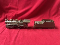 NWSL 54-01 HO BRASS 0-6-0 Steam Locomotive & Tender