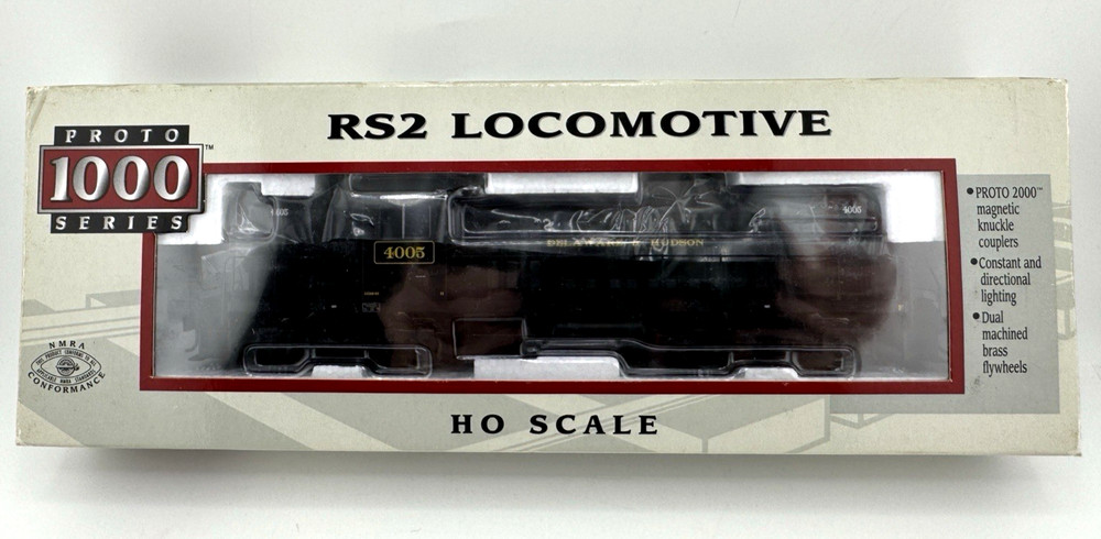 Proto 1000 Series 31273 HO Scale Delaware & Hudson RS2 Locomotive Road #4005