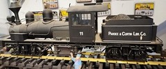 Bachmann Spectrum G Scale 36 Ton 2 Truck Shay #11 Pardee & Curtain 81196