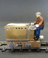 0n18 Scale PH 1-Ton Storage Battery Locomotive Kit Narrow Gauge On18/O9 Engine