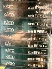 ④KATO N Gauge (New Unopened) EF58 61 Reproduction Model December 2025