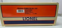 Lionel 6-18331 TMCC Reading MU commuter 2-car set #9109 #9110 EX