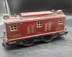 Vintage Lionel Train Prewar Red Maroon Standard Gauge NO 8 E LOCOMOTIVE Untested